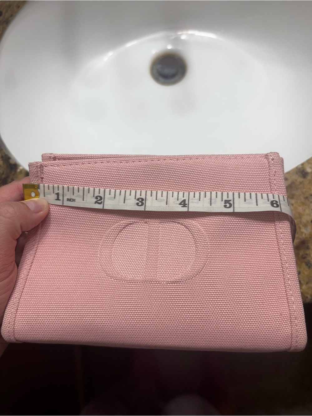 Christian Dior small makeup bag